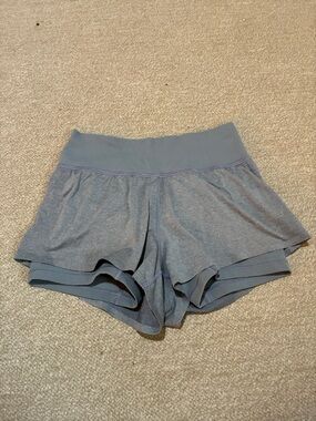 lululemon athletica Gray Layered Athletic Shorts